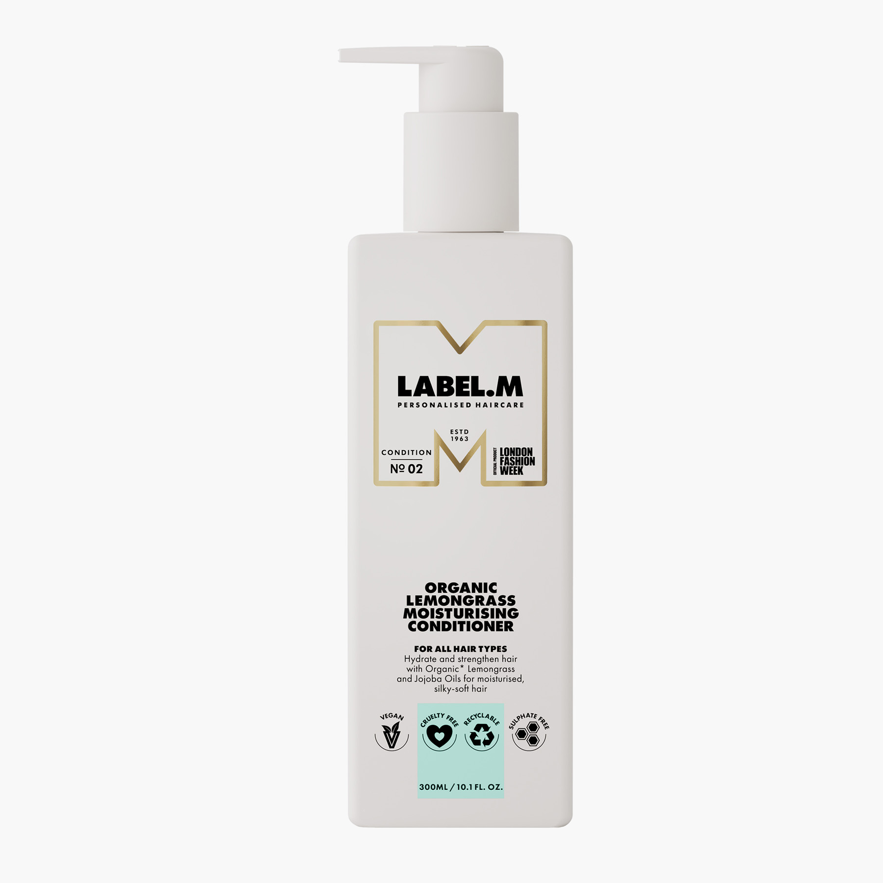Label.m Organic Lemongrass Moisturising Conditioner 300ml